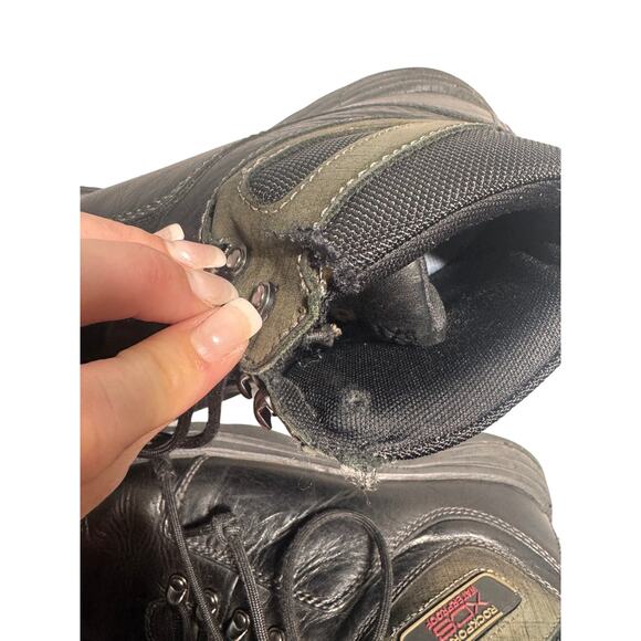 New Balance Rockport XCS Waterproof Boots Mens 11.5M Black Leather Ankle Outdoor main image 8